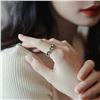 Image 3 : NEW SZ 7 FRENCH RETRO STYLE CRYSTAL RING