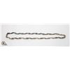 Image 1 : SUBSTANTIAL SILVER NECKLACE 16" LOBSTER CLASP 925