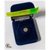 Image 1 : MINIATURE KRUGERRAND IN 14K GOLD WITH COA