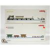 Image 1 : FLAT OF 5 VINTAGE MARKLIN HO TRAIN CARS +