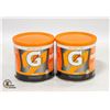 Image 1 : NEW 2 X 560G GATORADE ORANGE DRINK POWDER