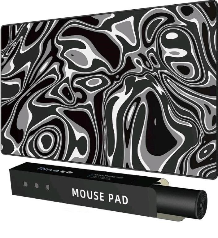 LARGE GAMING MOUSE PAD W/SUPERIOR MICROWEAVE CLOTH