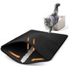 Image 1 : NEW CAT LITTER MAT HONEYCOMB EASY CLEANING 75 X 55