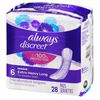 Image 1 : NEW ALWAYS DISCREET EXTRA HEAVY LONG PADS FOR