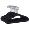 Image 1 : NEW KIDS SIZE VELVET NON SLIP HANGERS - 50 PACK
