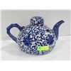 Image 1 : TEA POT COBALT FLORAL