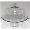 Image 1 : GLASS CAKE PLATE & DOME