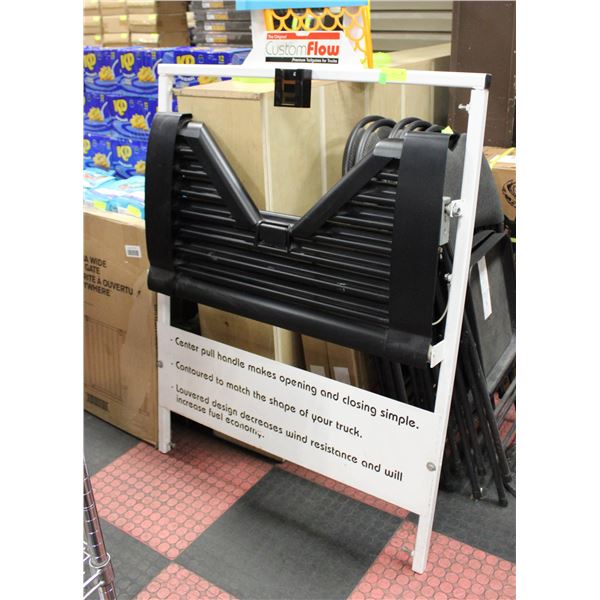BAILIFF SEIZED CUSTOM FLOW TAILGATE DISPLAY 40X51