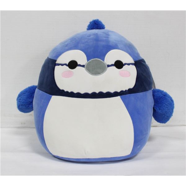 BRAND NEW SQUISHMALLOW 14" BLUE JAY