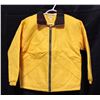Image 1 : NEW YELLOW INSULATED JACKET RED/GREEN COLLAR SMALL
