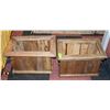 Image 1 : 2 GARDERN PLANTERS 19.5"L X 13"W X 13.5"H