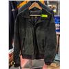Image 1 : MEN’S BLACK LEATHER SUEDE JACKET BY