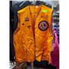Image 1 : LIONS CLUB VEST WITH ASSORTED PINS SIZE XL