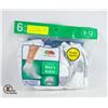 Image 1 : ANKLE SOCKS WHITE 6-12 SIZE 6-PACK FRUIT OF LOOM