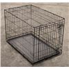 Image 1 : MEDIUM SIZED SINGLE FOLDING DOOR DOG CRATE
