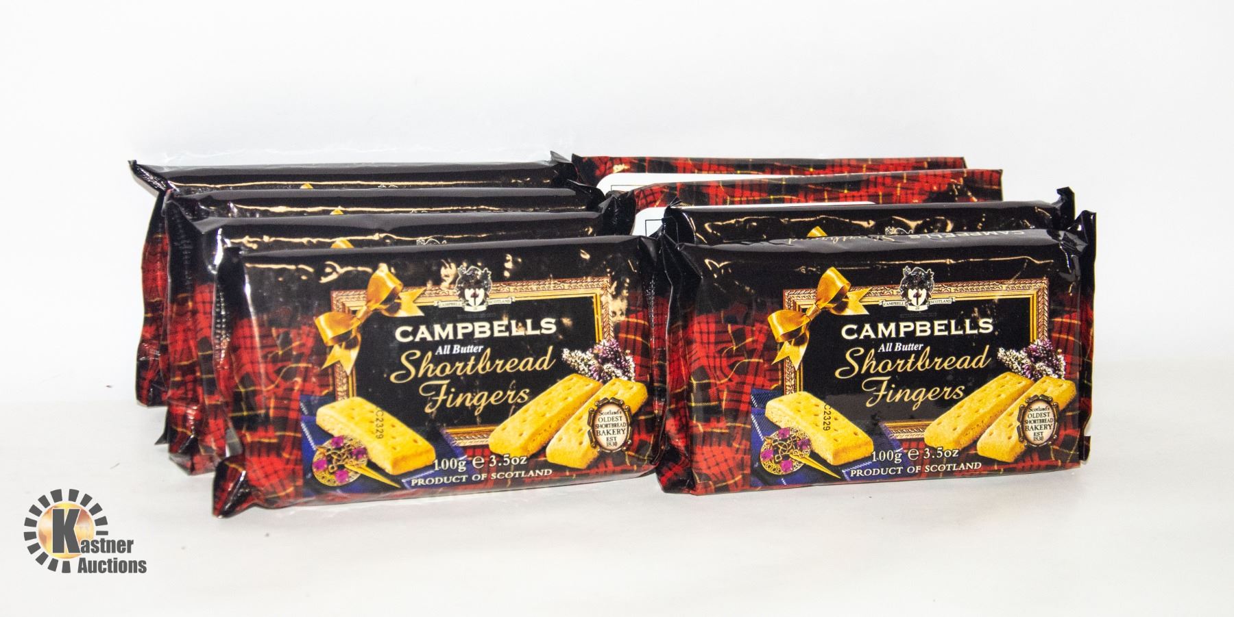 EIGHT PACKAGES OF CAMPBELL SHORTBREAD