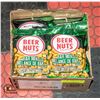 Image 1 : ONE CASE, 12 BAGS WASABI BEER, NUTS