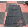 Image 1 : NEW WALLIS JEAN SKIRT SIZE 16 W/ PRINTED DESIGN