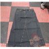 Image 1 : NEW WALLIS JEAN SKIRT SIZE 16 W/ PRINTED DESIGN