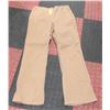 Image 1 : NEW WOMENS CORDUROY TAN JEANS S 12
