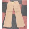 Image 1 : NEW WOMENS CORDUROY TAN JEANS S 12