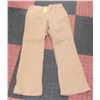 Image 1 : NEW WOMENS CORDUROY TAN JEANS S 12