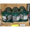 Image 1 : LOT OF 6 MINI GREEN PROPANE TANKS (FULL)