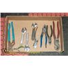 Image 1 : FLAT OF PLIERS/CUTTERS/ADJUSTABLE WRENCHES