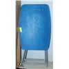 Image 1 : BLUE FOLDING TABLE