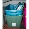 Image 1 : 3 LARGE TOTE CONTAINERS