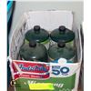 Image 1 : LOT OF 6 MINI GREEN PROPANE TANKS (FULL)