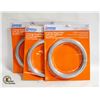 Image 1 : 3 NEW 100FT ROLLS OF 12-GAUGE COMMERCIAL
