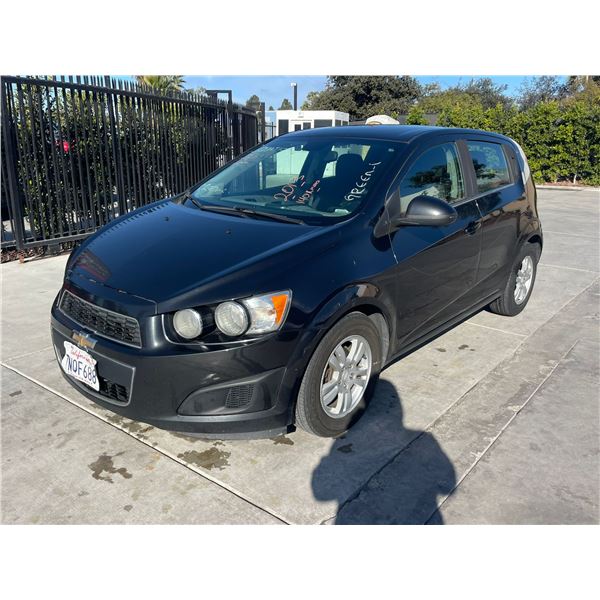 CHEV SONIC 2013 T-DONATION