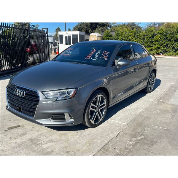 AUDI A3 2017 O/S TITLE 2 DAYS