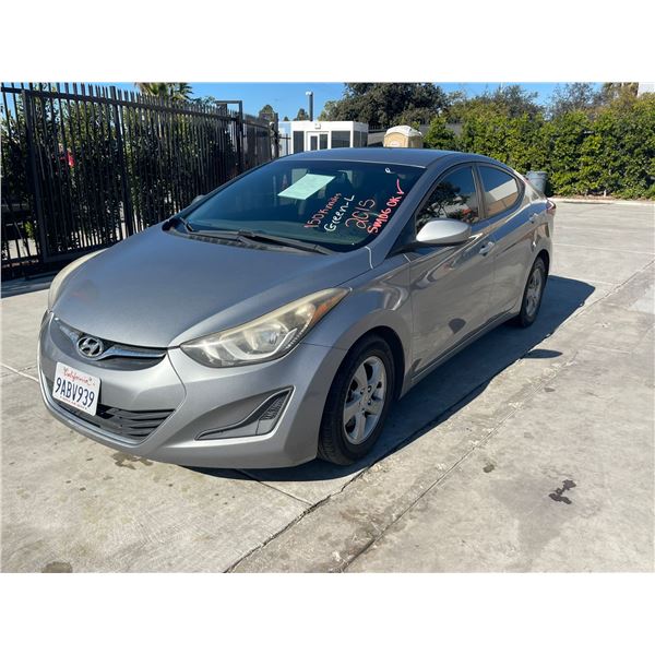 HYUN ELANTRA 2015 T-REPO-SMOG-2 DAYS