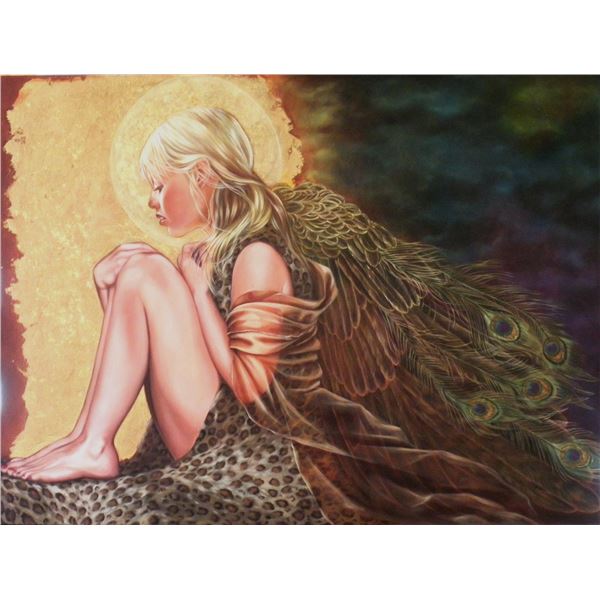 Brigitte the Angel  ORIGINAL by Margaret Korona