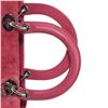 Image 7 : Christian Dior Pink Quilted Cannage Suede Leather Medium Lady Dior Handbag