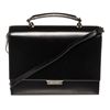 Image 1 : Saint Laurent Black Leather Babylone SHW Top Handle Bag