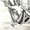 Image 2 : The Muse of Mott Street by Kostabi Original