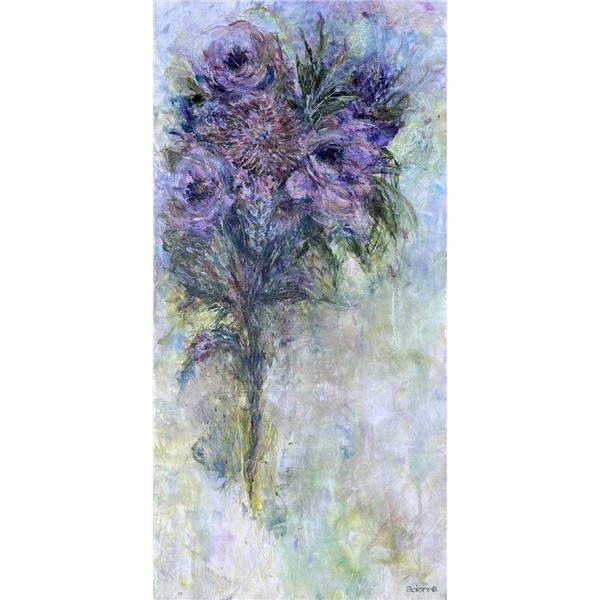 Purple Bouquet by Adonna