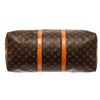 Image 4 : Louis Vuitton Brown Monogram Canvas Keepall Bandouliere 50 Travel Bag