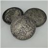 Image 1 : 1890 Morgan Silver Dollar (VG+) Set of 3