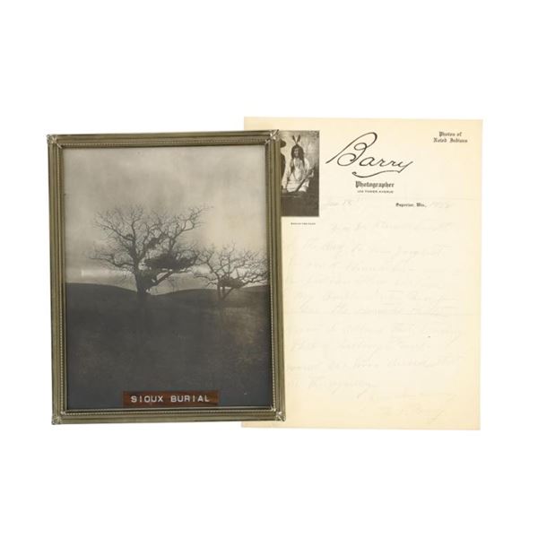 D.F. Barry (1854-1934) Koska Grave Site Photo