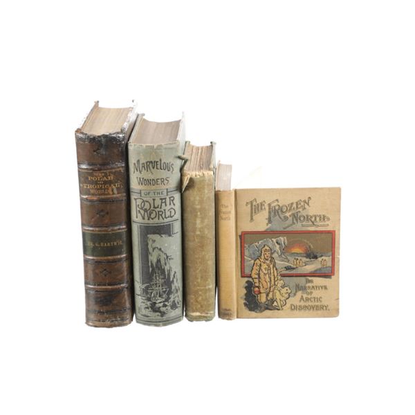 19th Century Arctic Exploration Books, 1857-1898