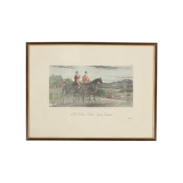 Charles Hunt (1803-1877) Aquatint Engraving c 1872