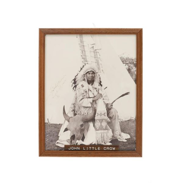 F. B Fiske (1883-1952) John Little Crow Photo 1950