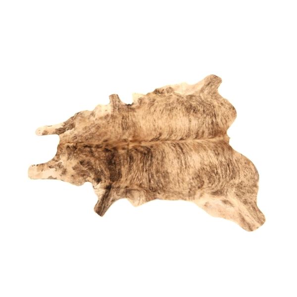 Light Brindle Striped Brown Premium Cowhide