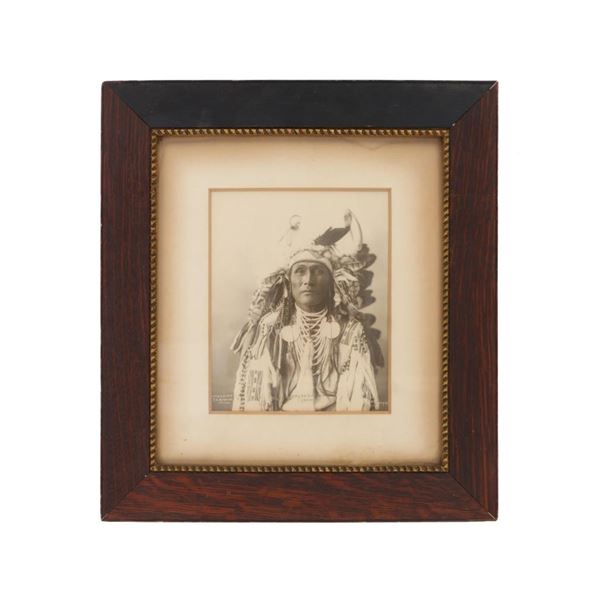 C. 1898 Crow Spies the Enemy Photo - F.A. Rinehart