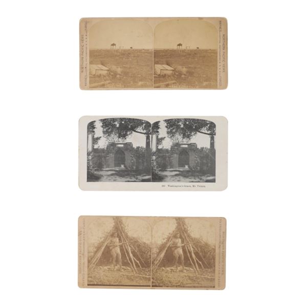 F. Jay Haynes & Frank A. Rhinehart Stereoviews