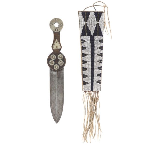 19th C. Sitting Bull Owned Chief's Grade Dag Knife